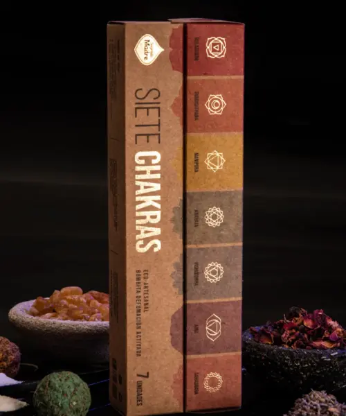 Bombitas 7 Chakras Caja